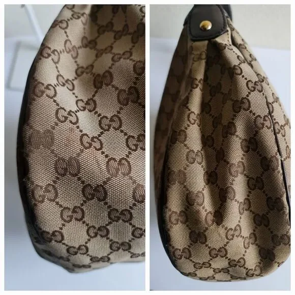 Gucci GG monogram Sukey Hobo Bag Brown - Picture 16 of 16